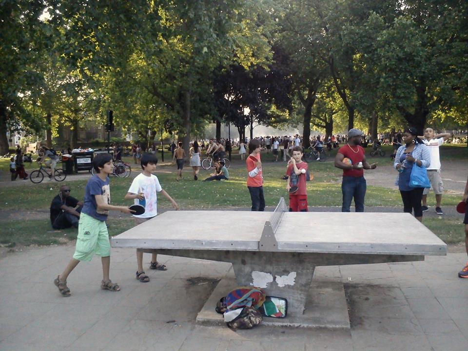 London Fields Table Tennis Association Table Tennis England