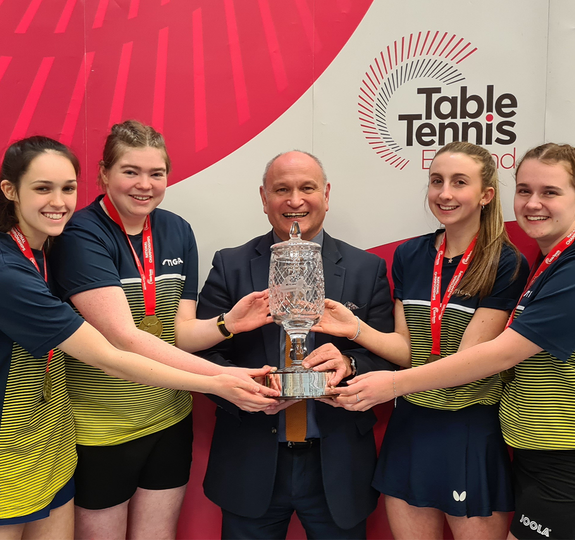 Wensum and Draycott are impressive JBL champions Table Tennis England