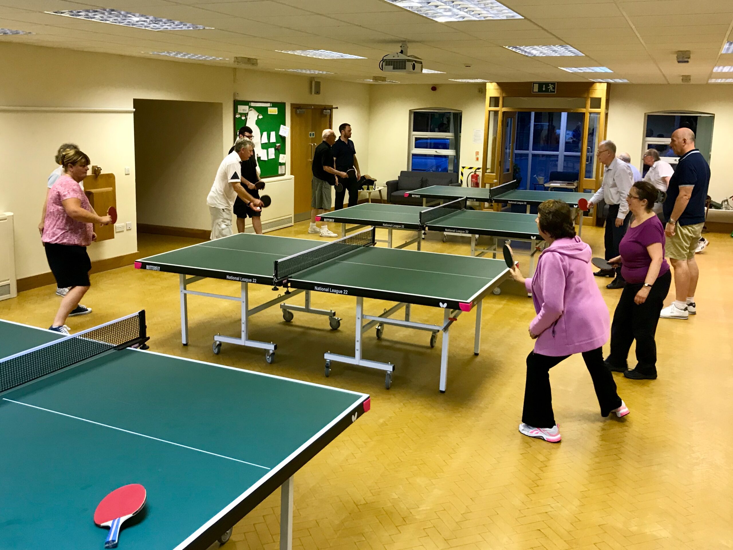 Bat & Chat Christ Church Table Tennis England
