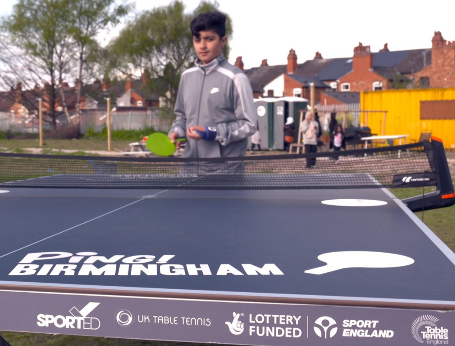 Growing a table tennis legacy in Birmingham Table Tennis England