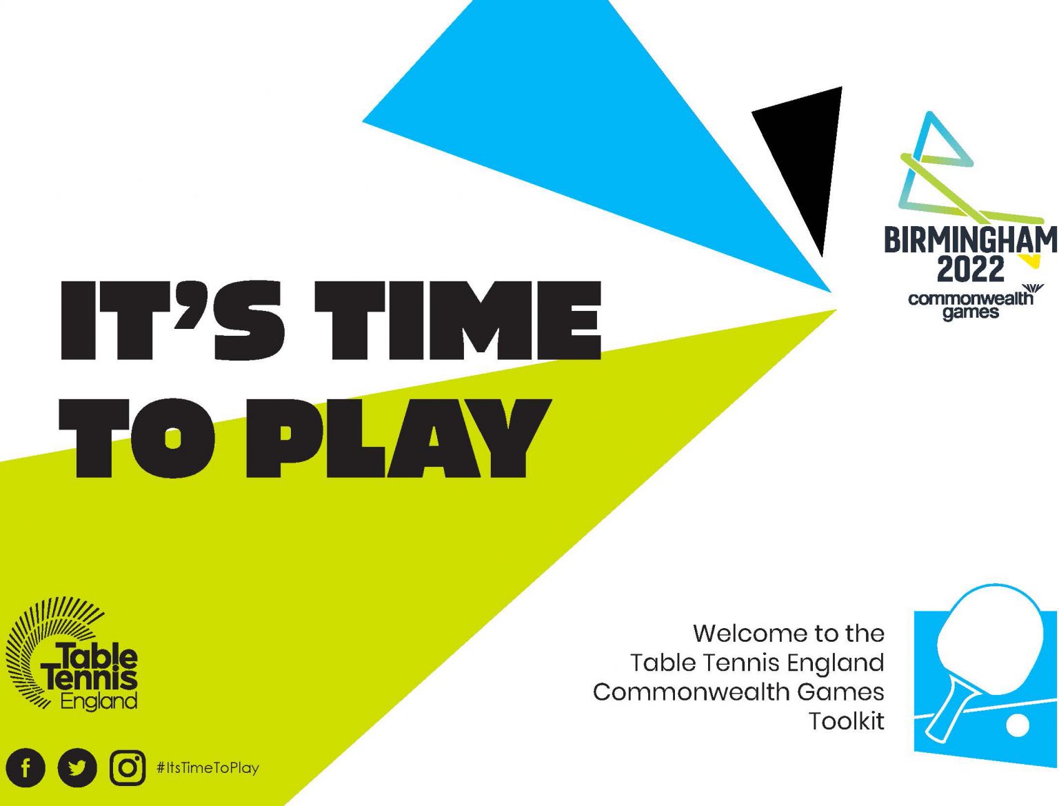 Sign up for our 'It's Time to Play' Commonwealth Games toolkit Table