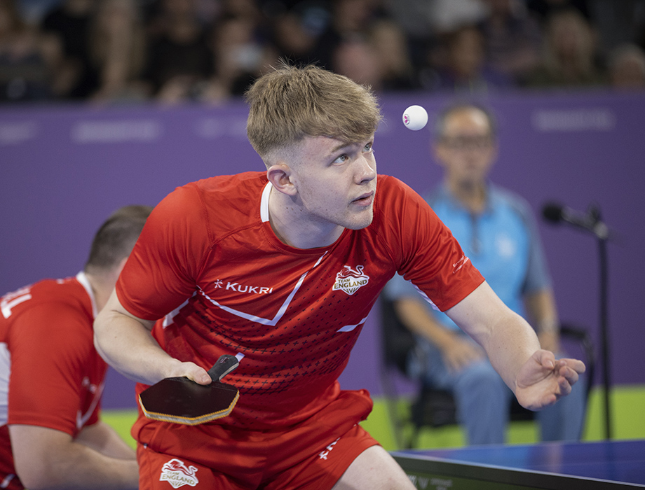 Comfortable start for England men in Birmingham Table Tennis England