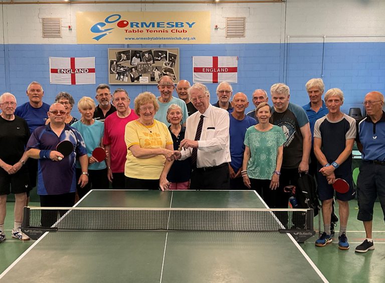 Delight at Ormesby as Brenda receives VP accolade Croydon Table