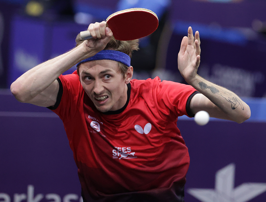 Pitchford tumbles out in Munich Royal County of Berkshire Table