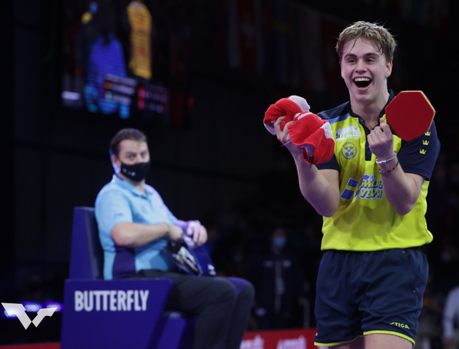 England paired with Sweden at Worlds Boston Table Tennis League