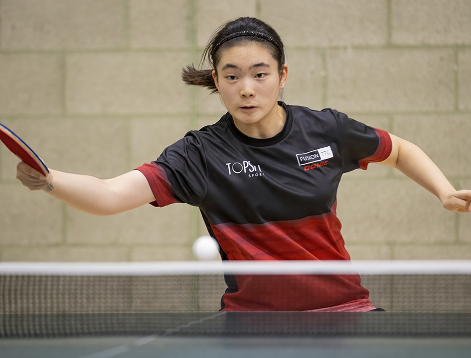and Yu take the plaudits at Crawley Table Tennis England
