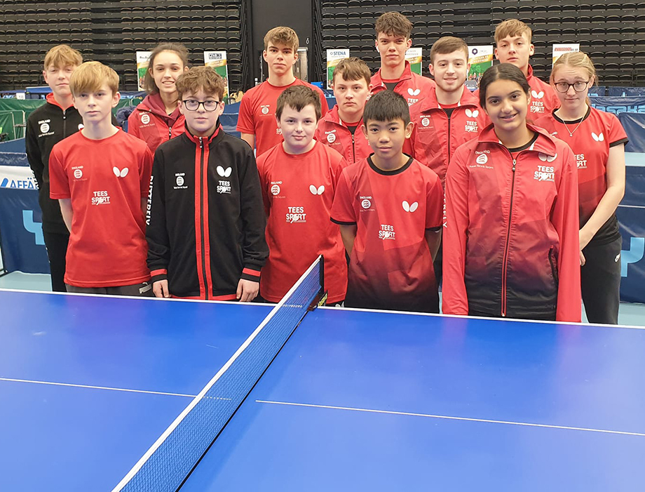 England juniors top the podium in Sweden Table Tennis England