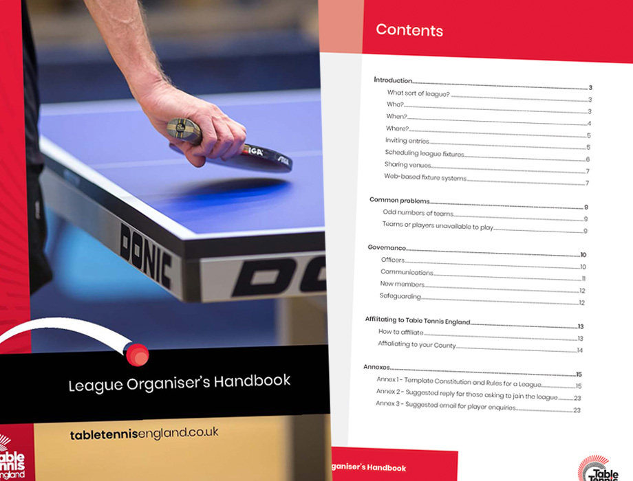 All you need to know about running a league in our new handbook