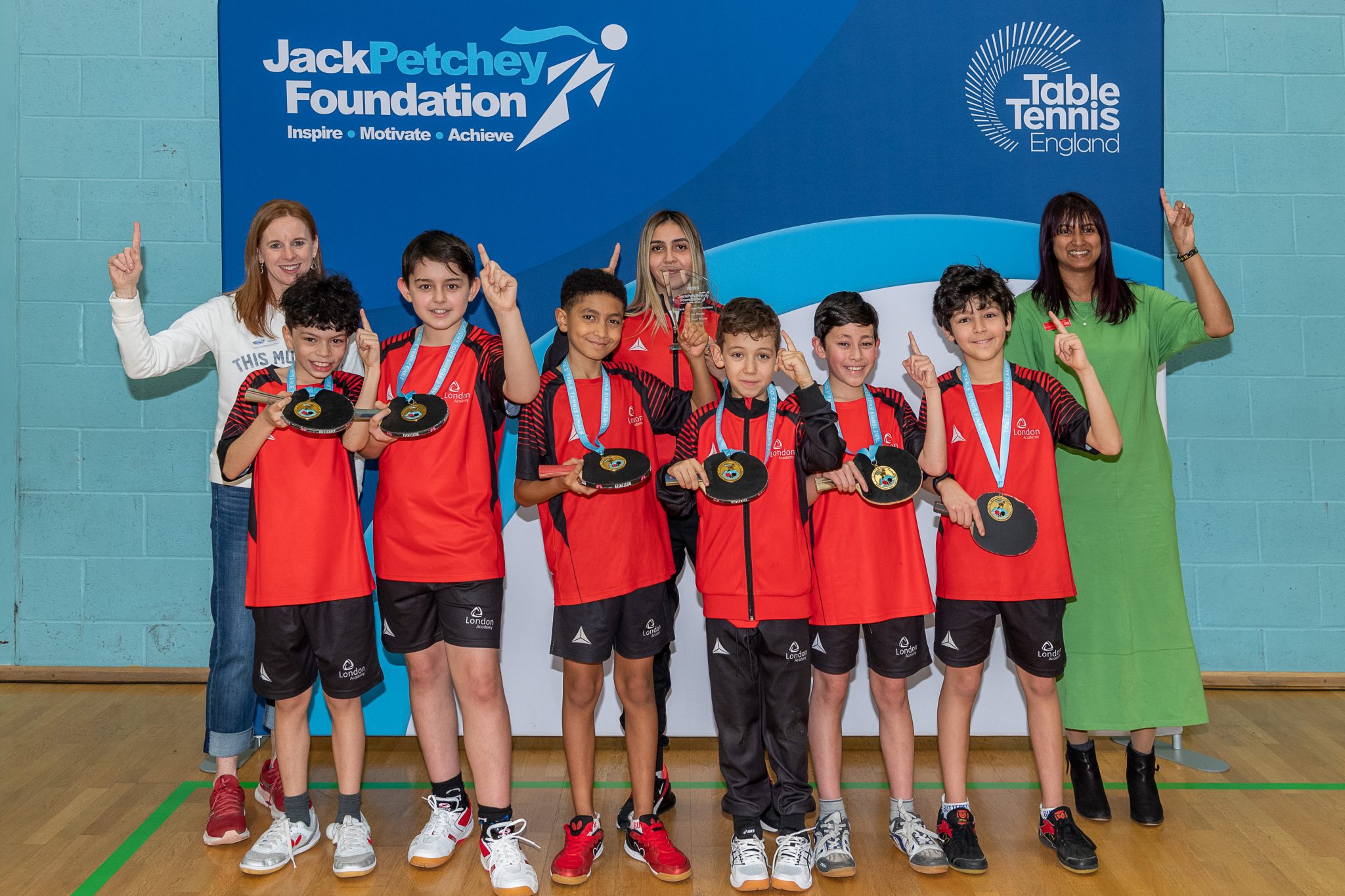 London Academy are fourmidable at Jack Petchey finals Table Tennis