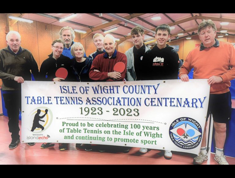 Celebrating 100 years of Isle of Wight TTA Sheffield Table Tennis League