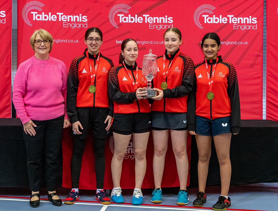 Ormesby and London Academy top the JBL standings Table Tennis England