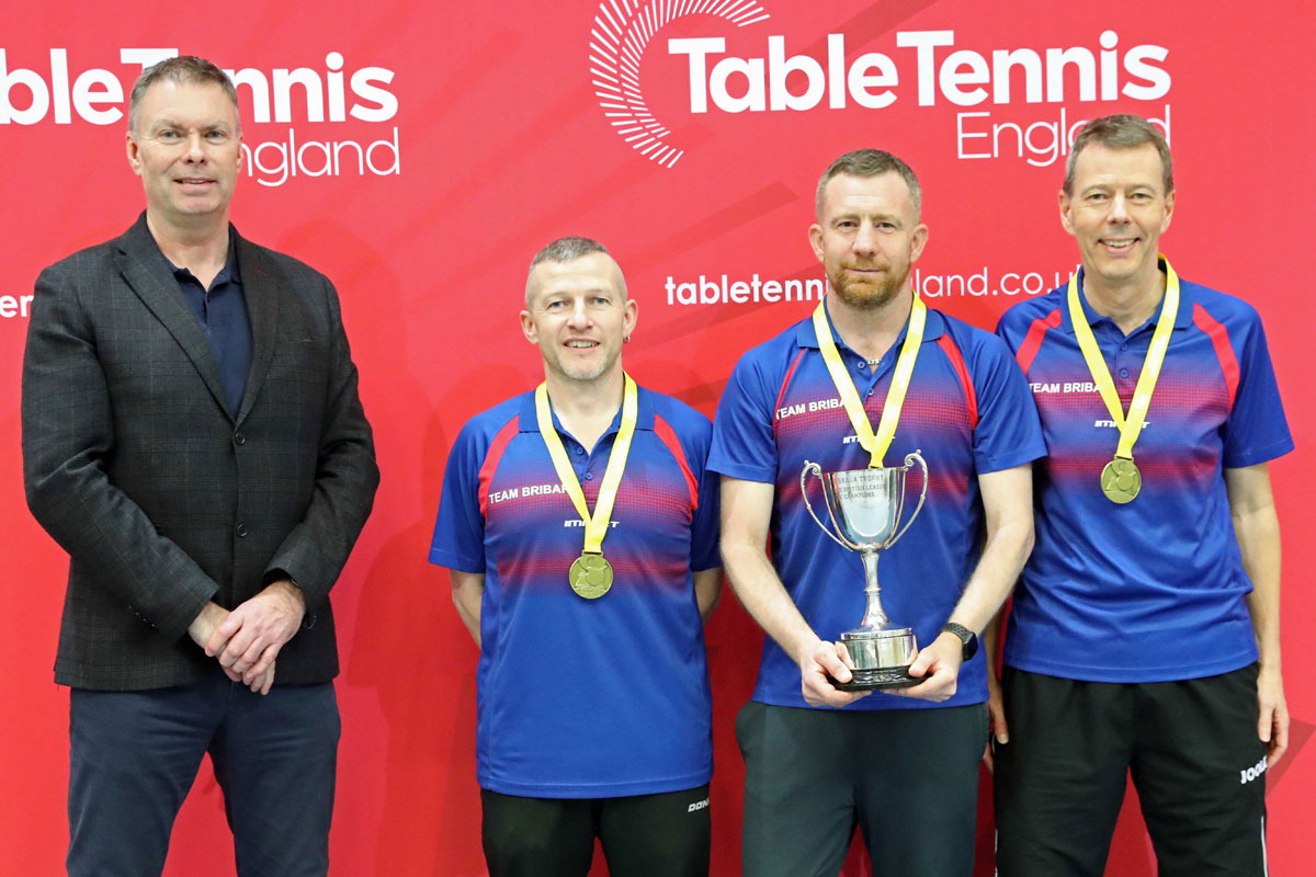 Ellenborough and Team Bribar are the VBL champs Table Tennis England