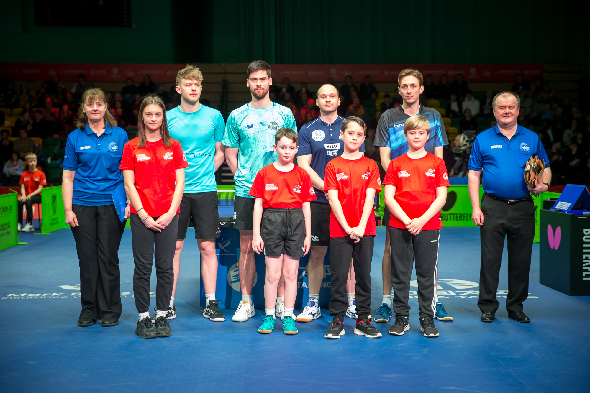 Youngsters inspired by a Nationals experience Table Tennis England