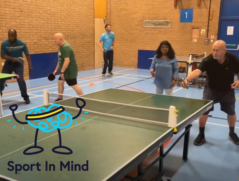 How Sport In Mind are using table tennis to beat isolation and help