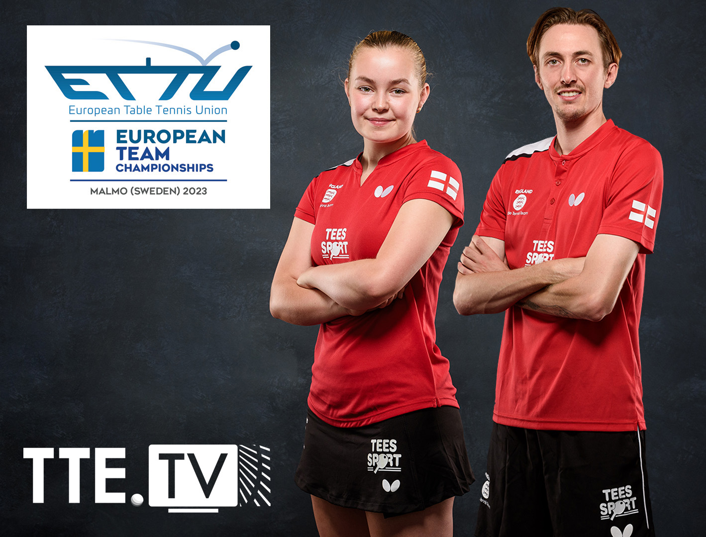 See England in European Championships action live on TTE.TV! Table