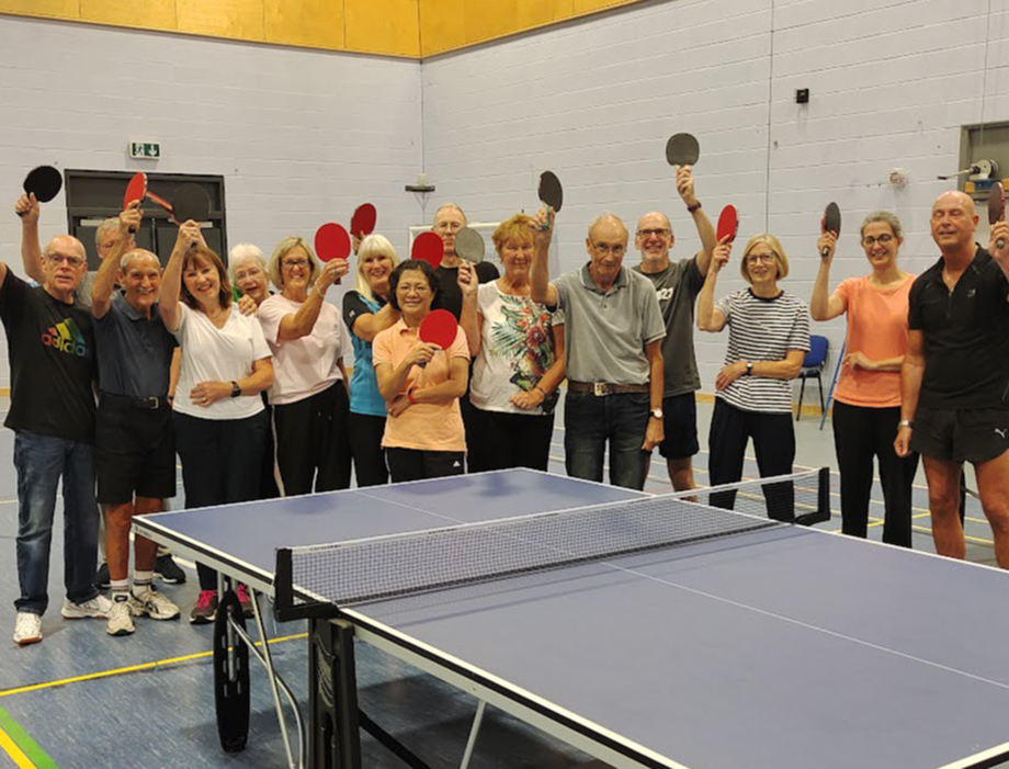 Spotlight on benefits of table tennis for people with Parkinson's Table Tennis England