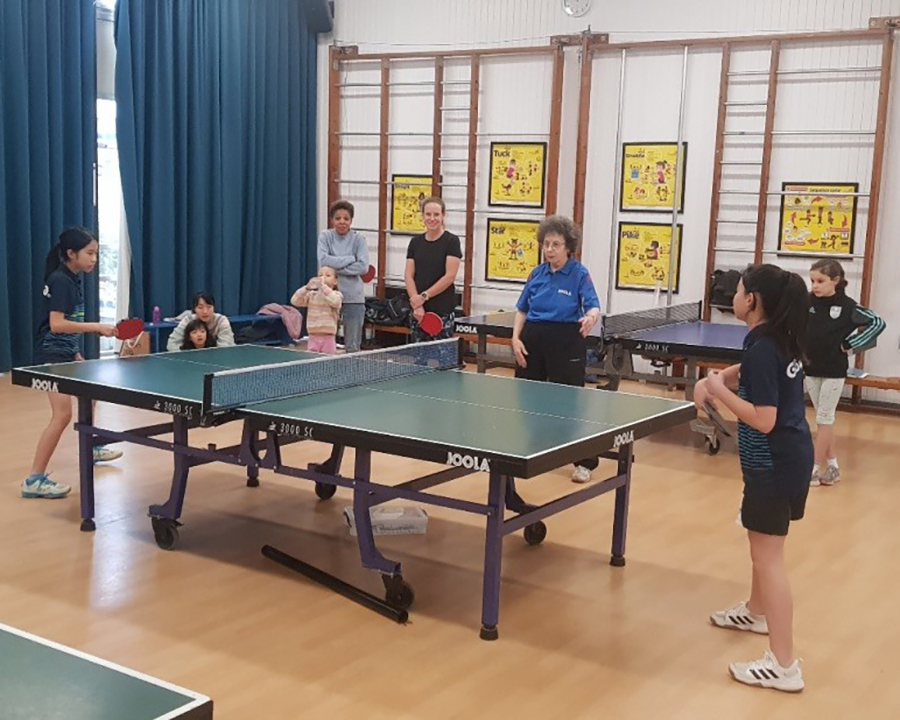 Guildford women & girls sessions a big success Table Tennis England