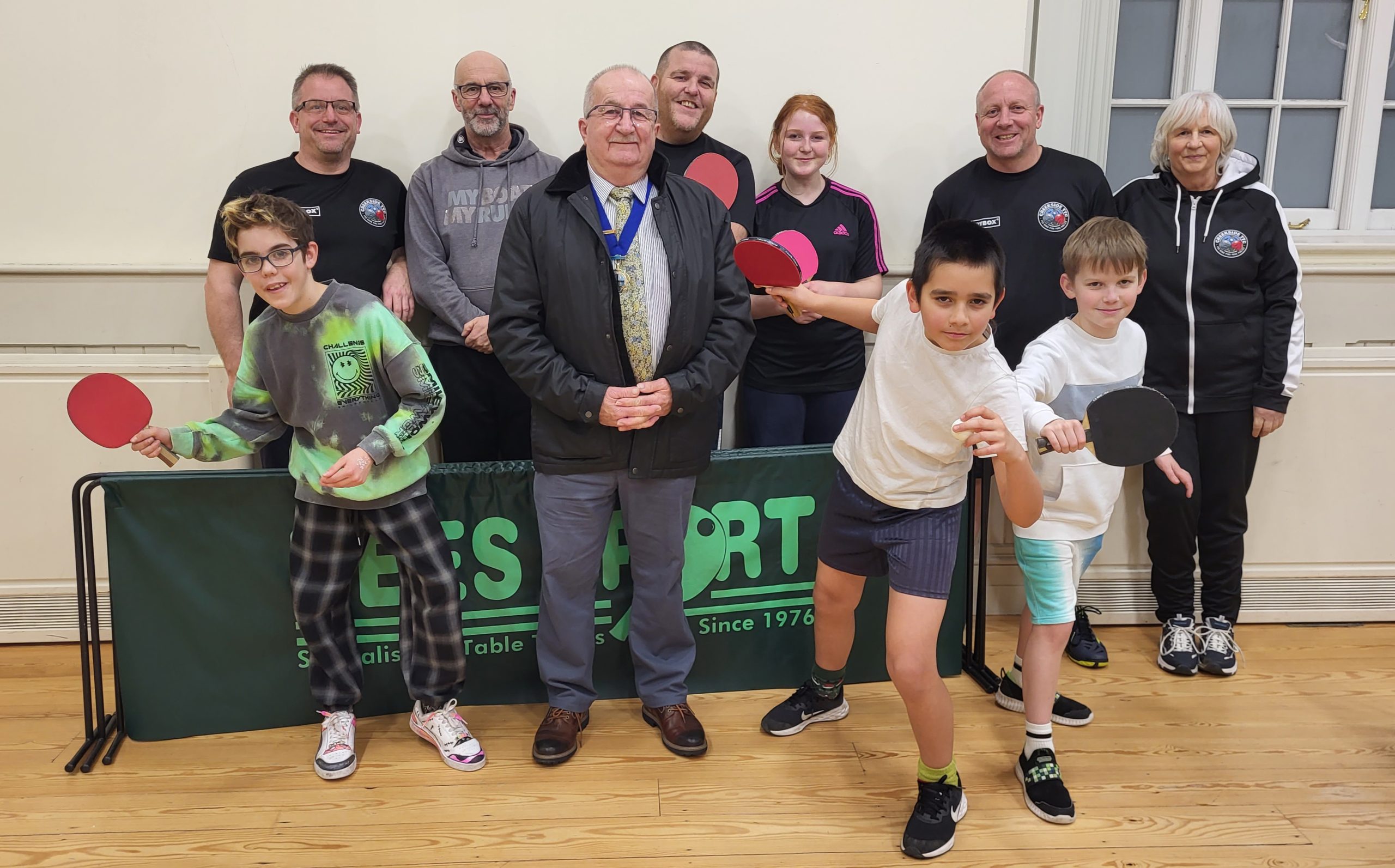 Parish Paves the way to top table tennis Table Tennis England