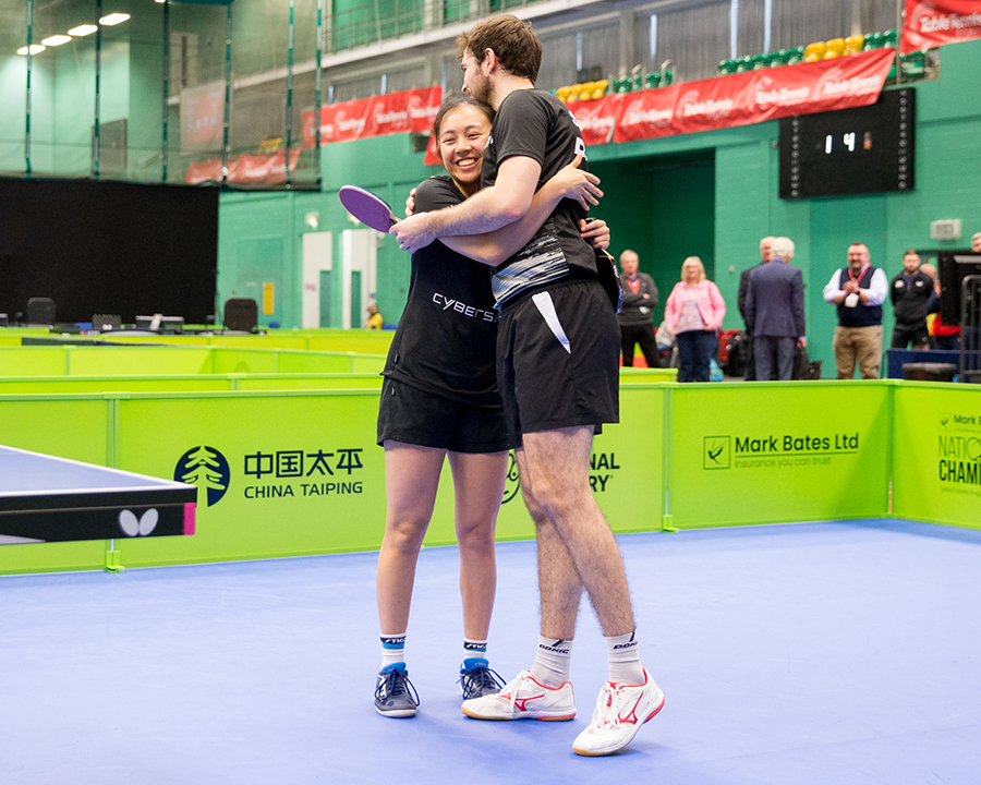 Walker & Ho win fifth Mixed Doubles Nationals title Table Tennis England
