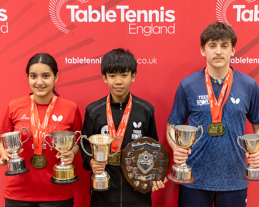 Trio’s double title delight at Mark Bates Cadet, U17 & Junior Nationals
