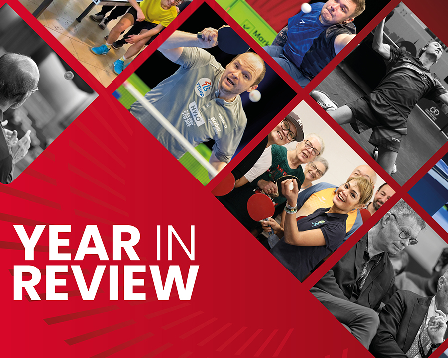A year of table tennis Annual Report and review video published