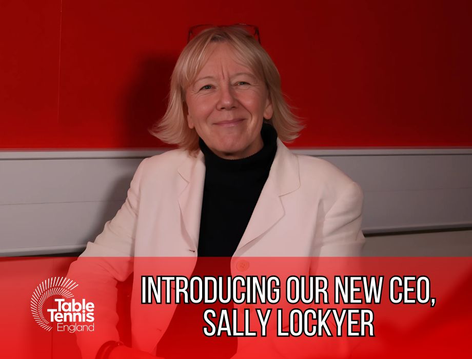 Sally Rocker We will be brave and bold, says new Table Tennis England CEO Sally ...