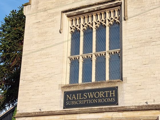 The front of the home of Nailsworth Phoenix table tennis club