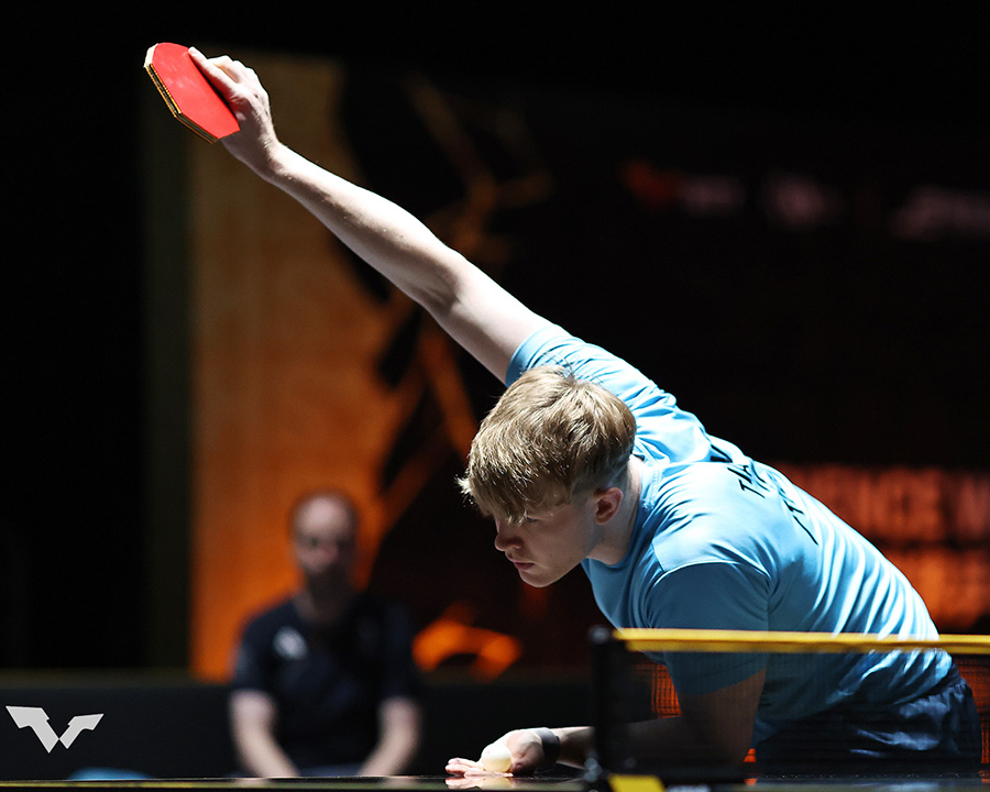 Tom Jarvis sees his run ended at China Smash - Table Tennis England