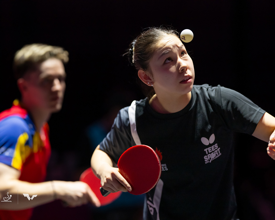 It’s Mixed Doubles silver for Anna Hursey at World Youth Championships!