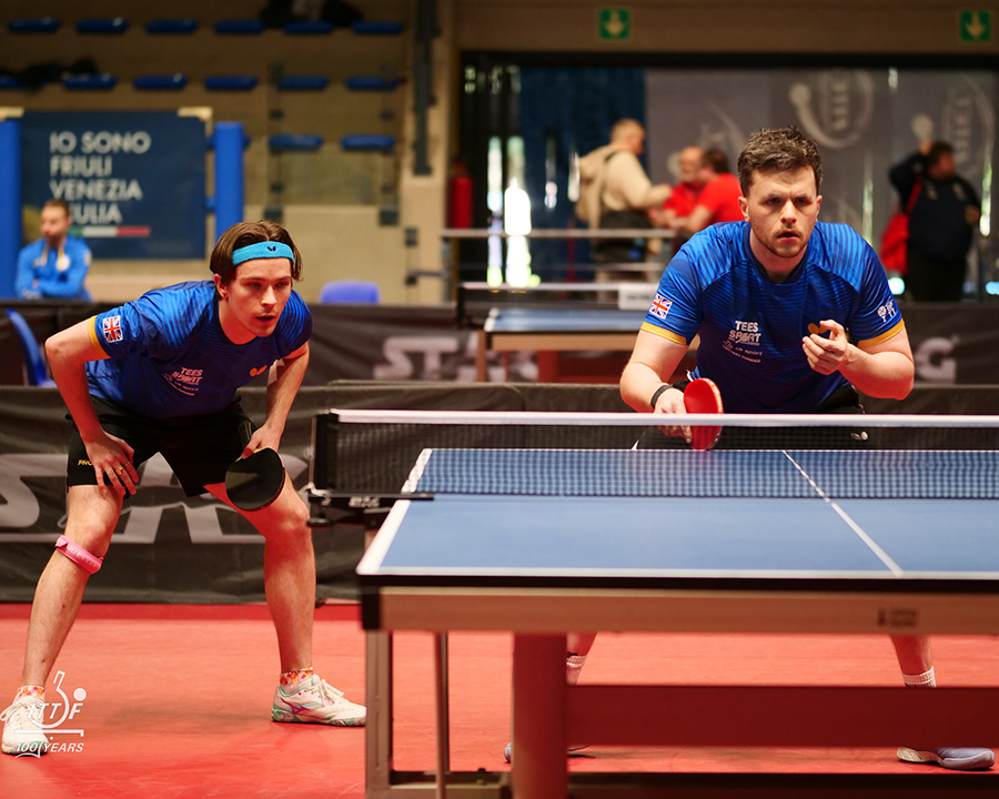 Gold for Stacey & McKibbin in Italy - Table Tennis England