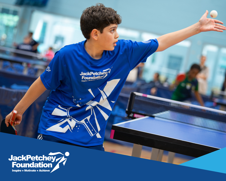 Jack Petchey Foundation Table Tennis Programme open for 2026-27 